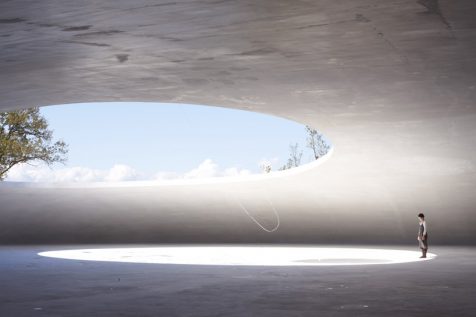 Un museo que parece dibujado en el paisaje