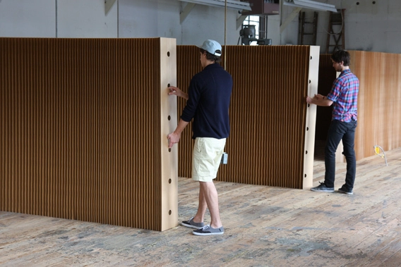 montaje de los habitáculos 