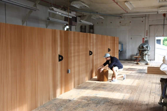 cierre de los habitáculos para crear una privacidad 