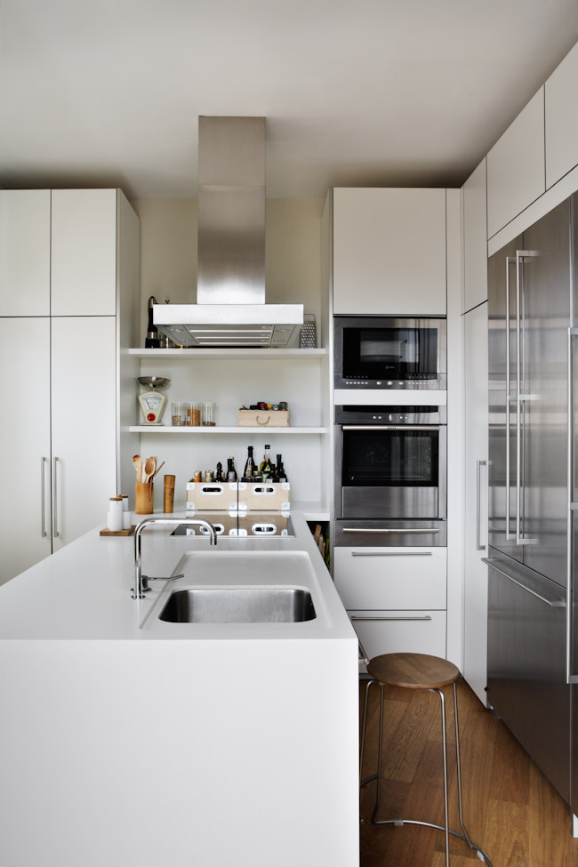 cocina reformada por el estudio ÁBATON