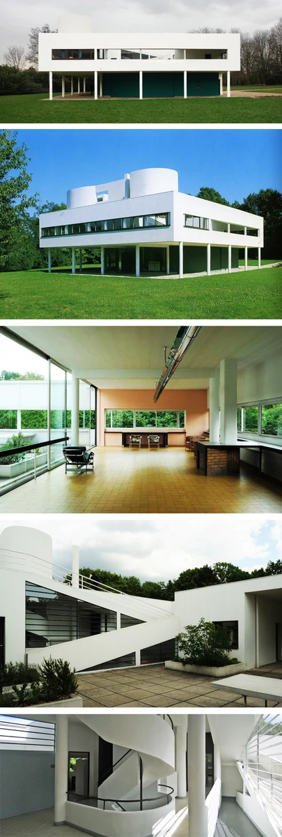 VILLE SAVOYE, Le Corbusier