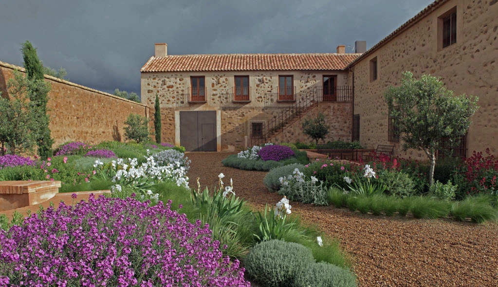 Un jardín mediterráneo