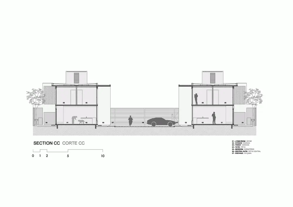 52a1e4fae8e44e00d8000060_casas-av-corsi-hirano-arquitetos_1106_section_cc_corte_cc-1000x706