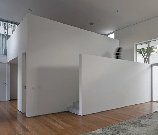 Social area is generated by the addition of volumes and one plan