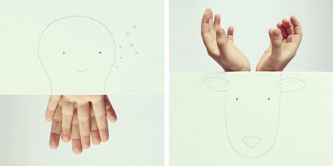 Ilustraciones con manos