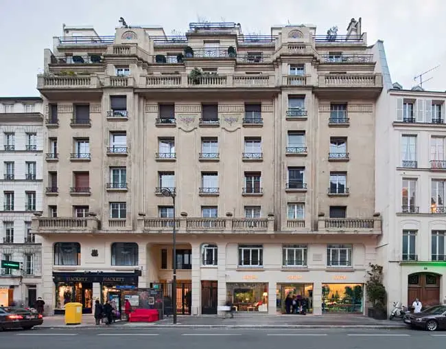 Tienda emblemática de Hermès en Paris