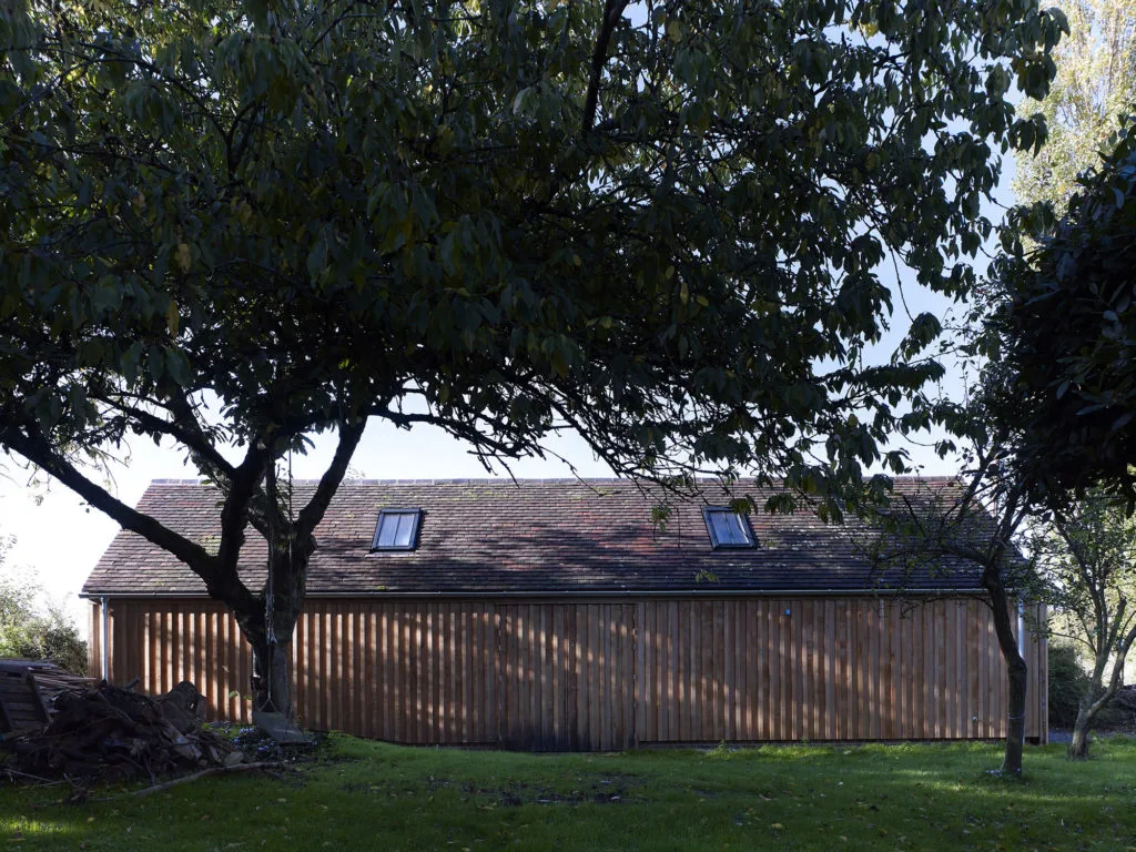 El triunfo de la madera en Long Sutton Studio