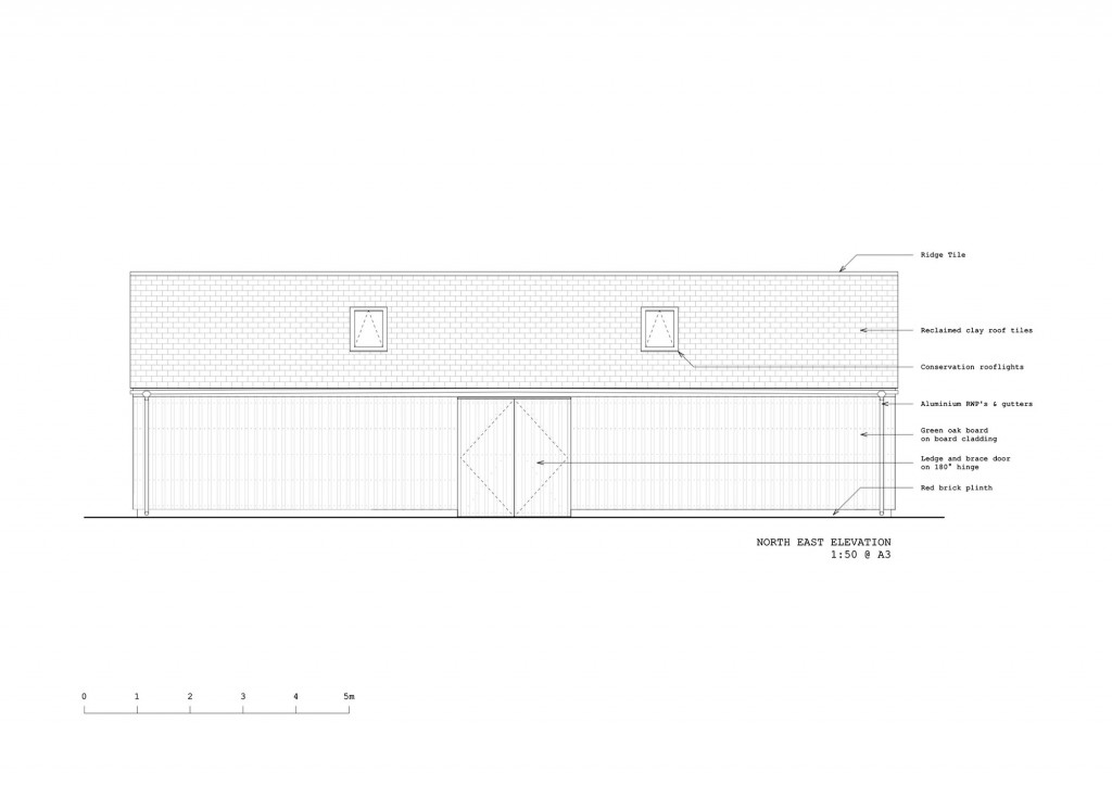 long_sutton_barn_-_NE_elevation_labelled