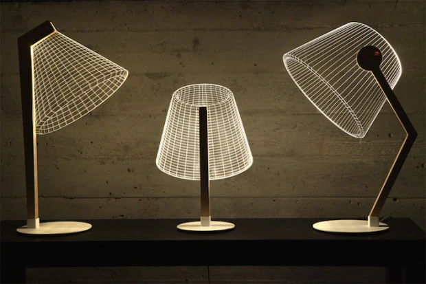 Las lámparas israelíes que engañan al ojo