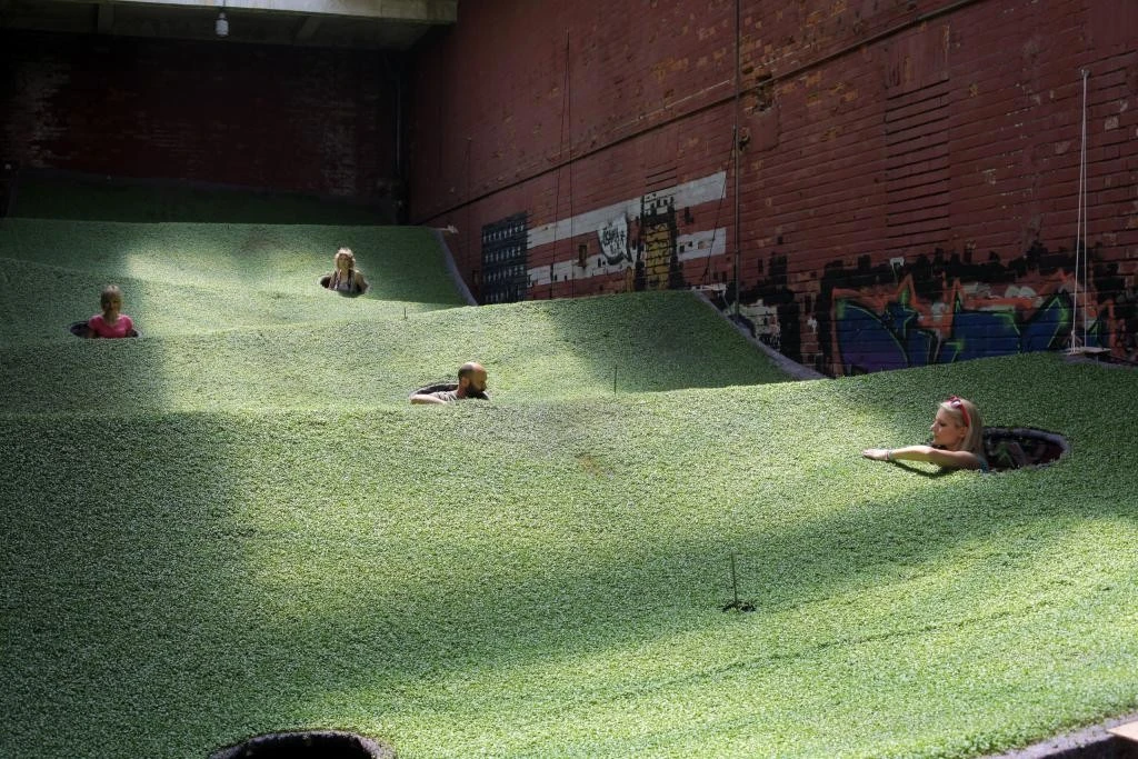 Vista general de la instalación Field en Zagreb