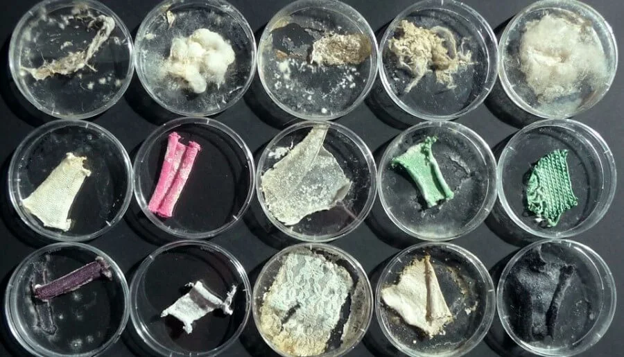 Detalle del desarrollo de nuevos tejidos por Daniela Hoitink