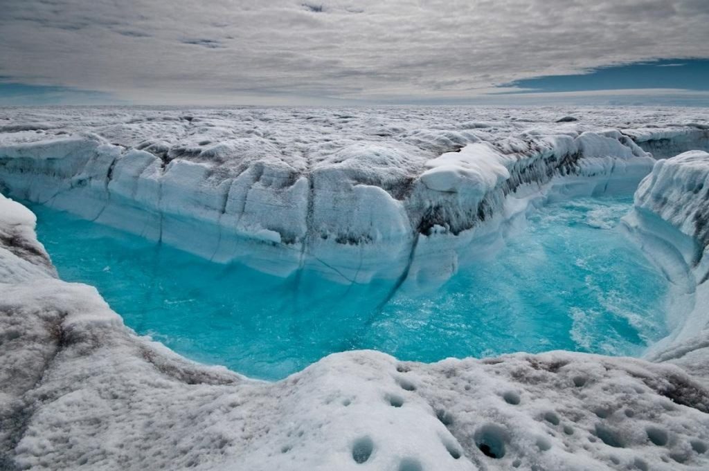 Cañón de hielo de Groenlandia 