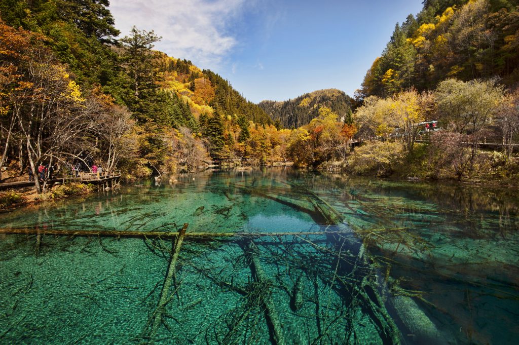  Valle de Jiuzhaigou, patrimonio de la humanidad