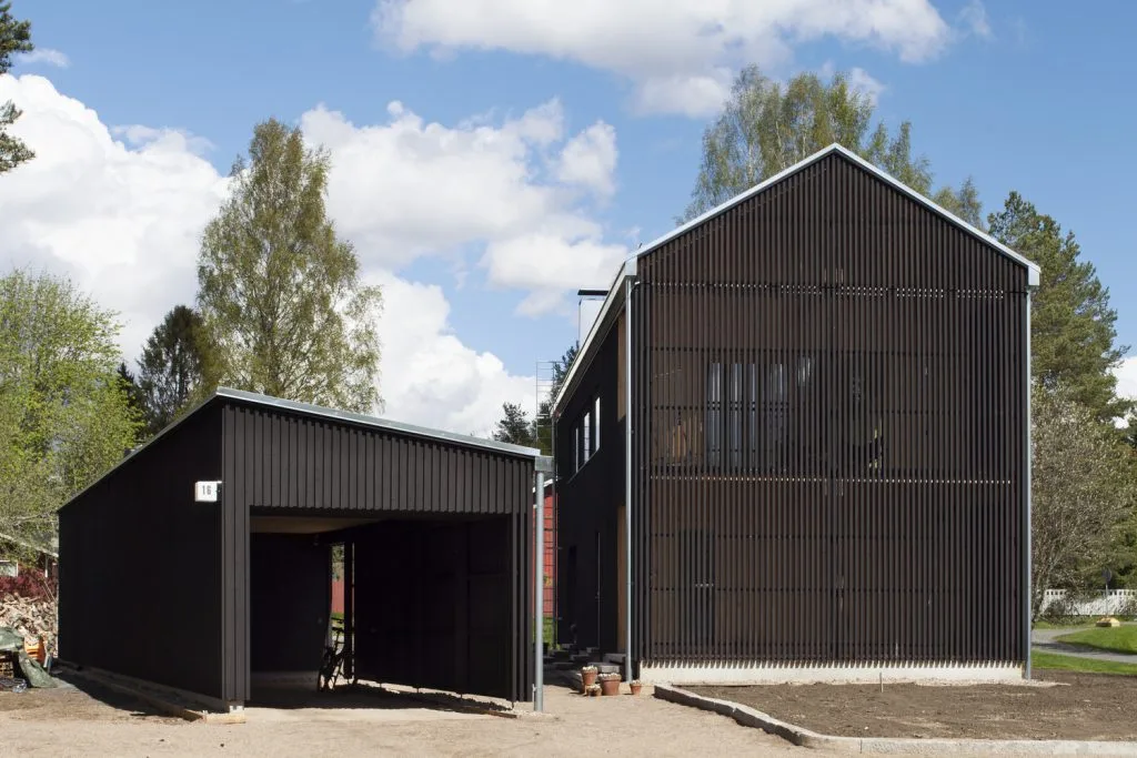 diseño en V permite optimizar las vistas y, además, crea un área de jardín resguardada