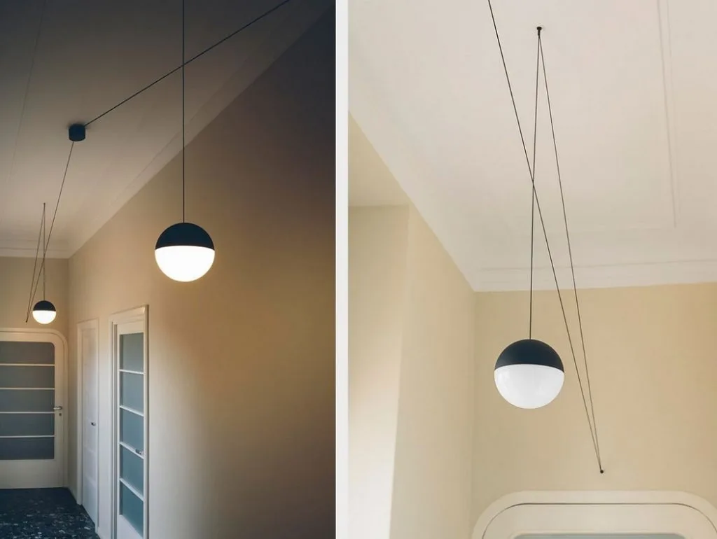 Detalle de las String Lights con diferentes configuraciones de cable