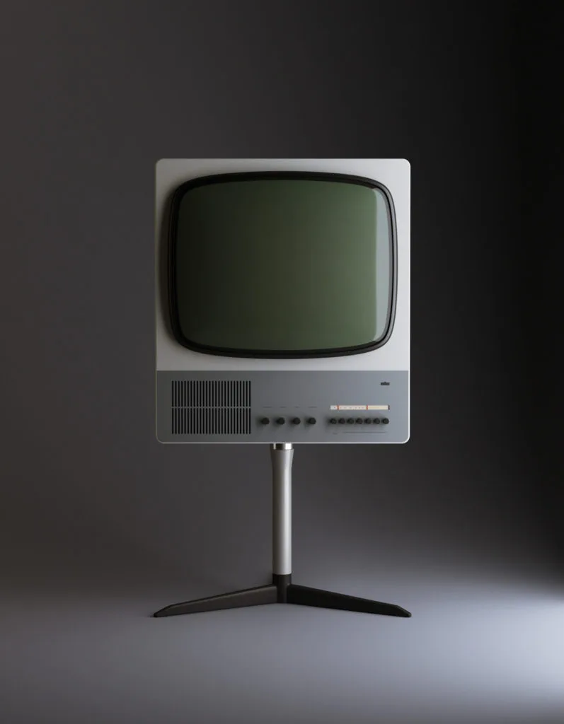 Television diseñada por dieter rams