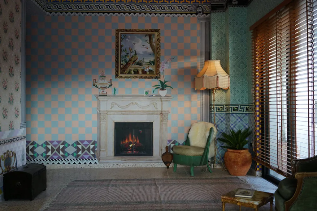 Detalle habitación Walled Off Hotel