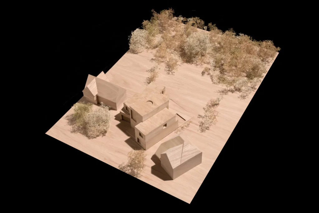 Carmody Groarke proyecto Highgate Wood maqueta