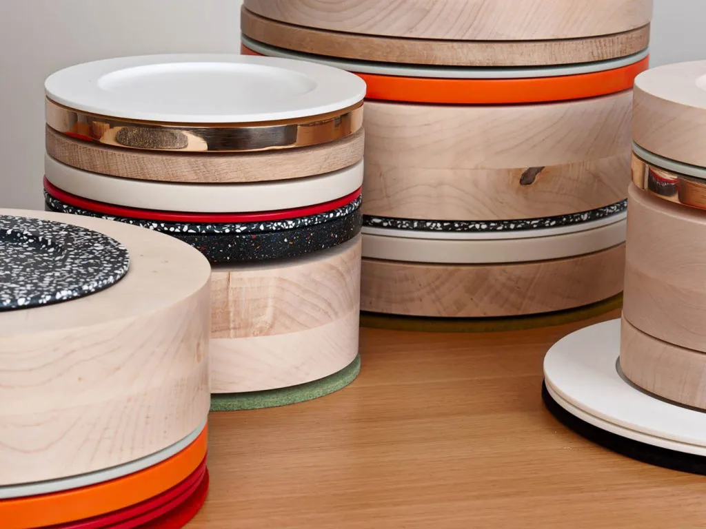 Unos platos esculturales de la mano de Bergne y Smallhorn