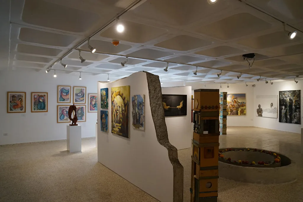 obras de arte de la galería de arte del hotel