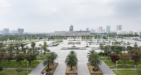 Wang Shu saca la historia al exterior en el Museo de Ningbo