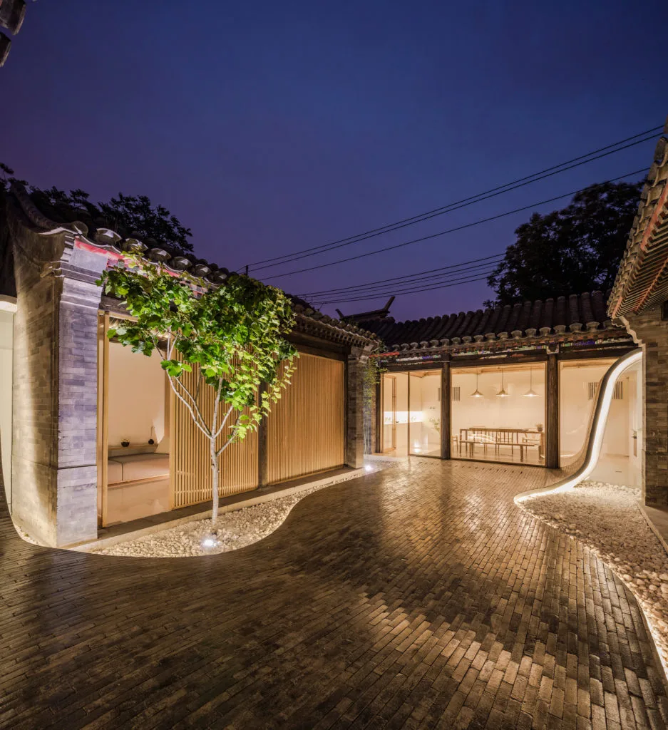 reinterpretación de un antiguo «siheyuan» del equipo de Arch Studio