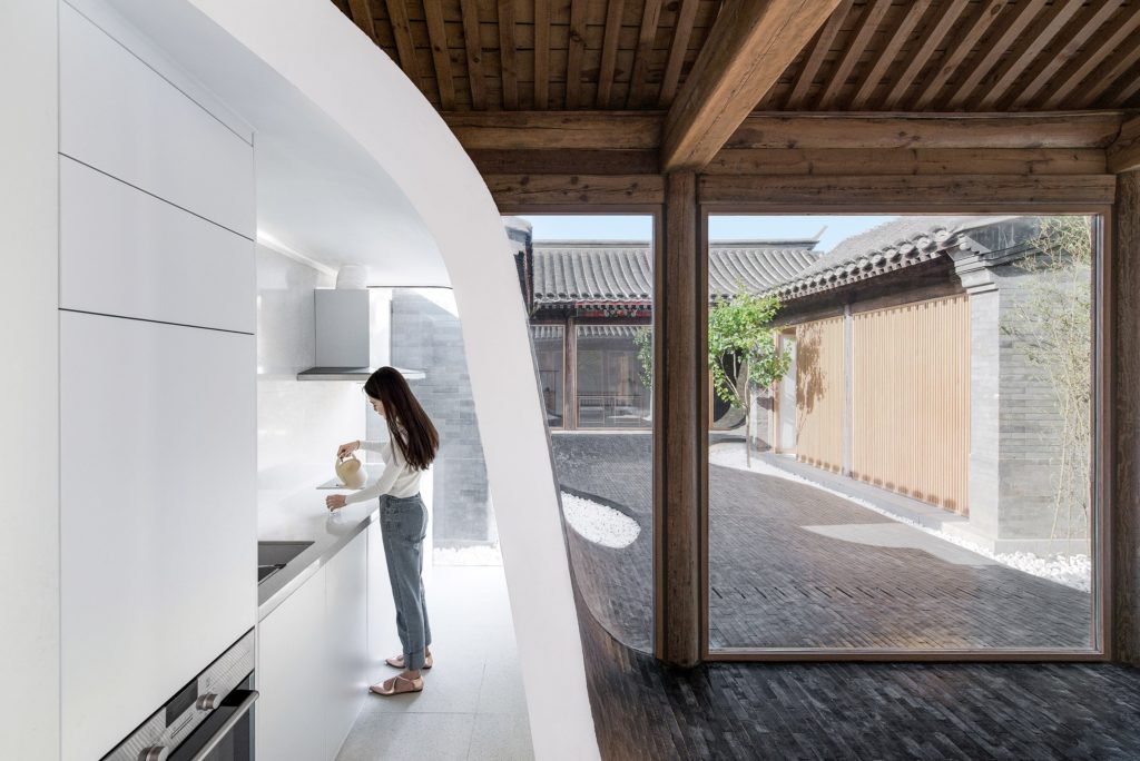 reinterpretación de un antiguo «siheyuan» del equipo de Arch Studio