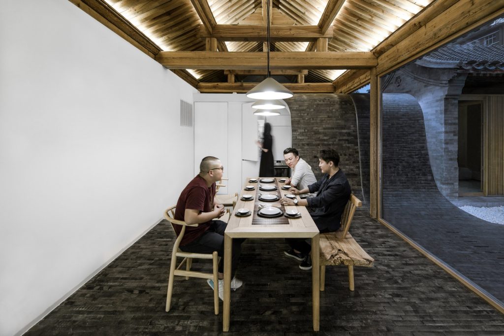 reinterpretación de un antiguo «siheyuan» del equipo de Arch Studio