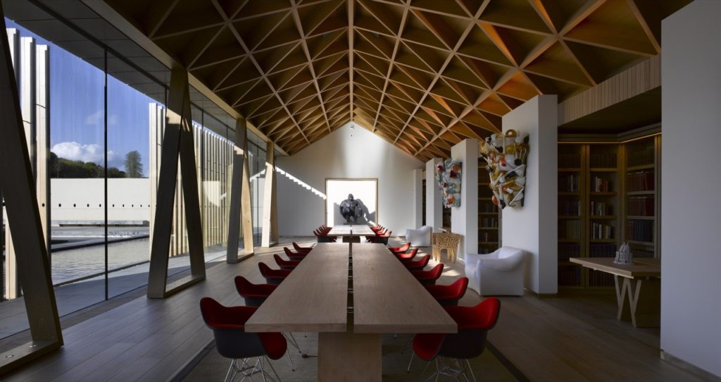 Granja Windmill Hill. Sala de lectura