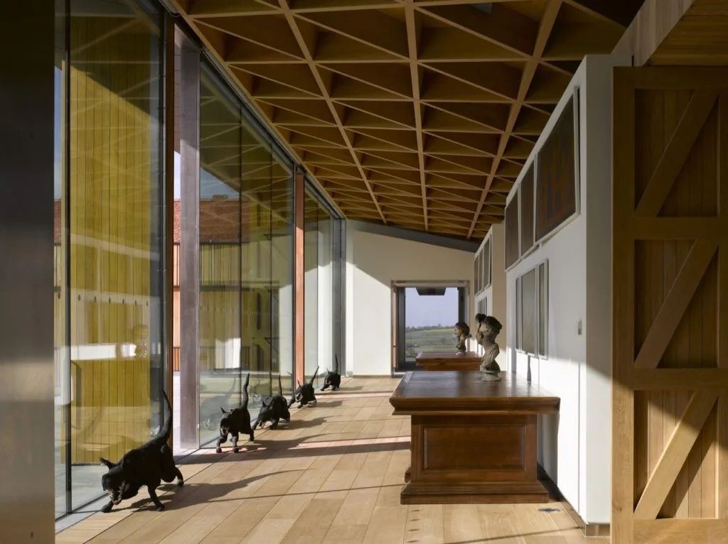 granja The Rothschild. Windmill Hill, Waddesdon Manor.