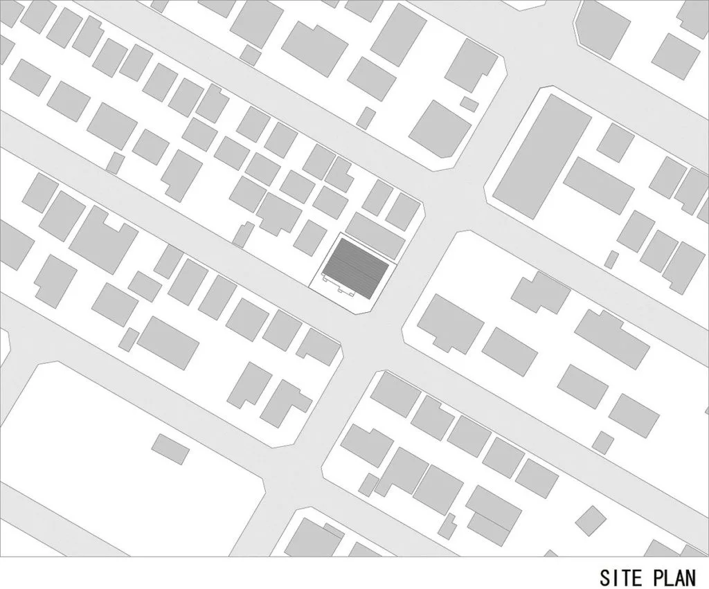  House K, Yoshichika Takagi. Site plan