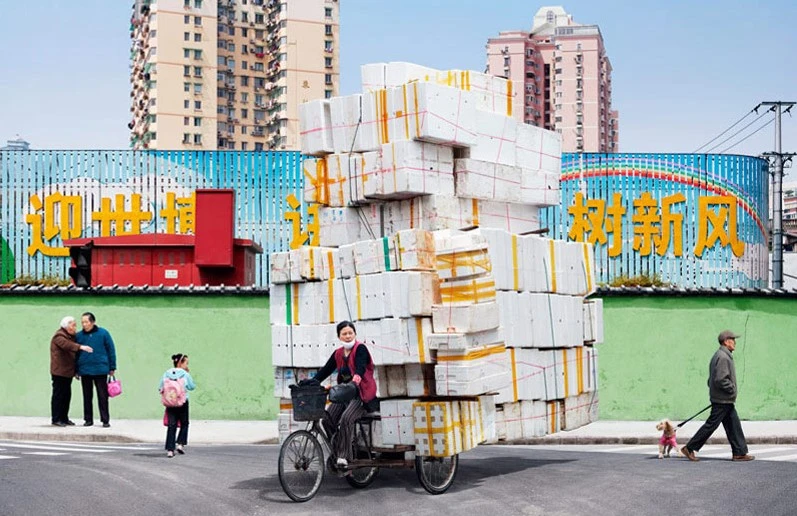 totem de cajas, fotografo alain delorme