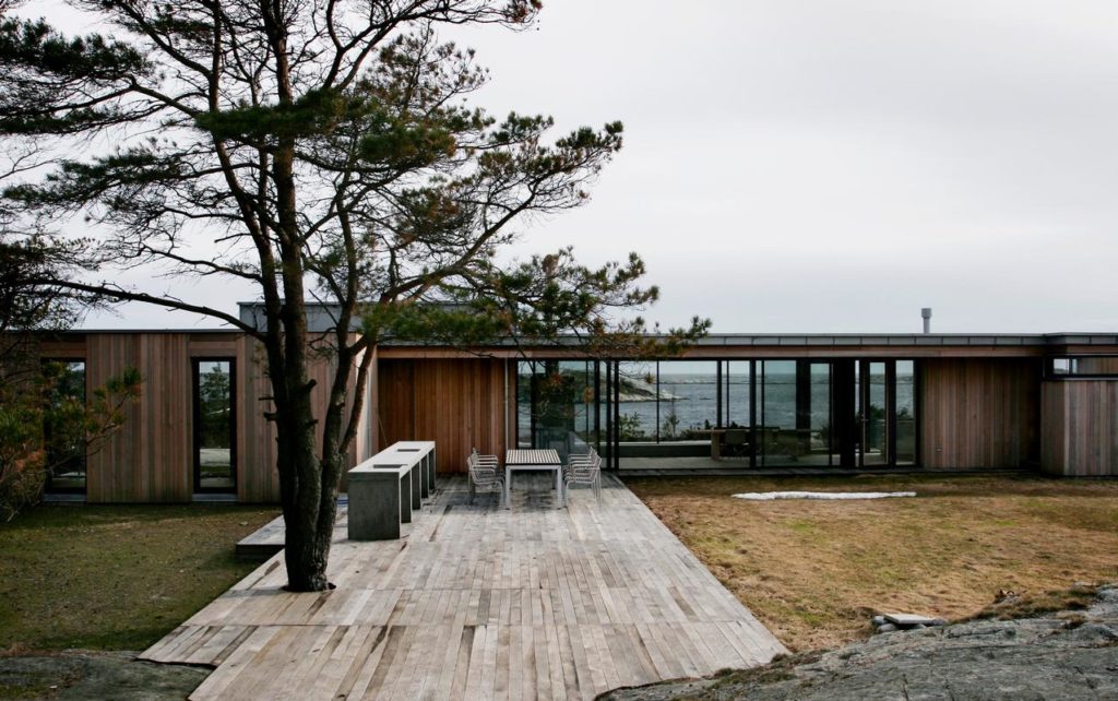  Lund Hagem Architects, vivienda adaptada a paisaje y clima tan extremo como el escandinavo.