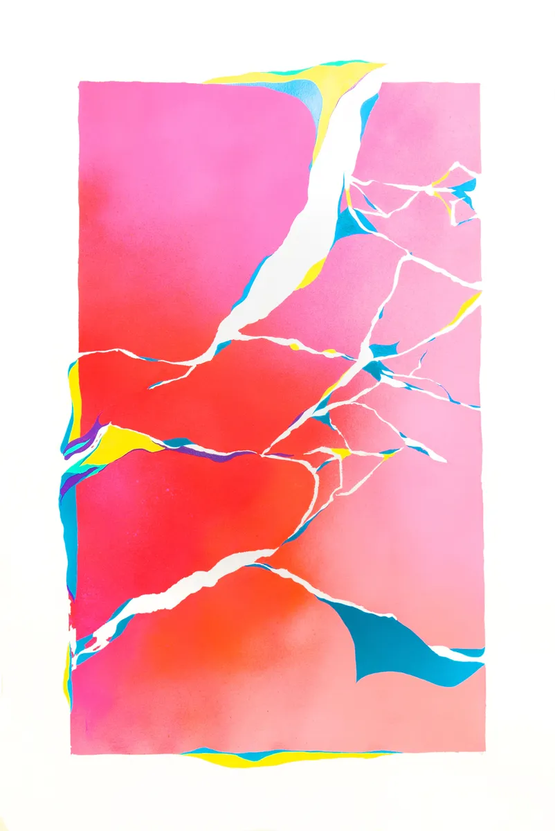 obra leon forma parte de la exposición drishti