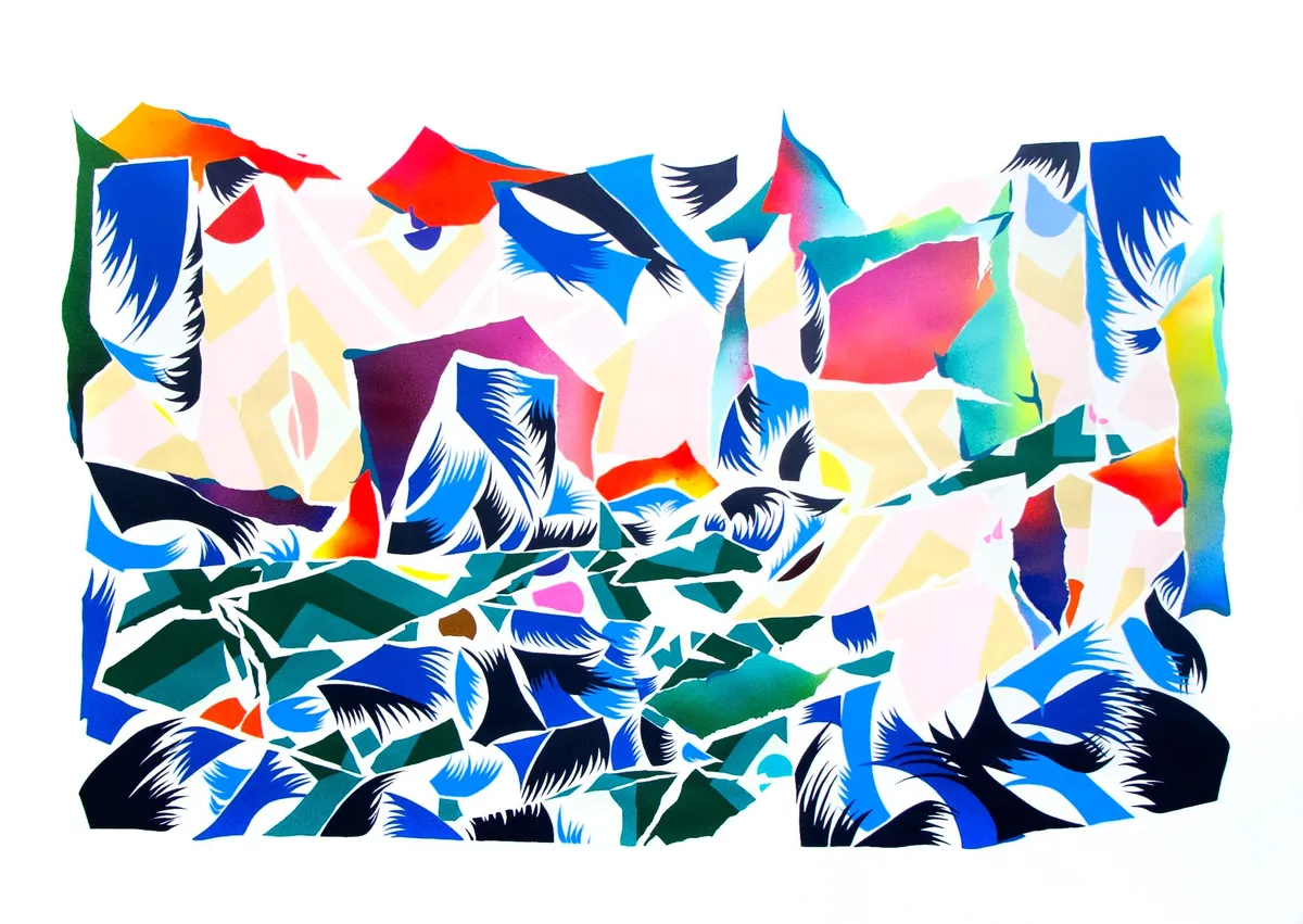 El universo colorista de Nuria Mora aterriza en Milán