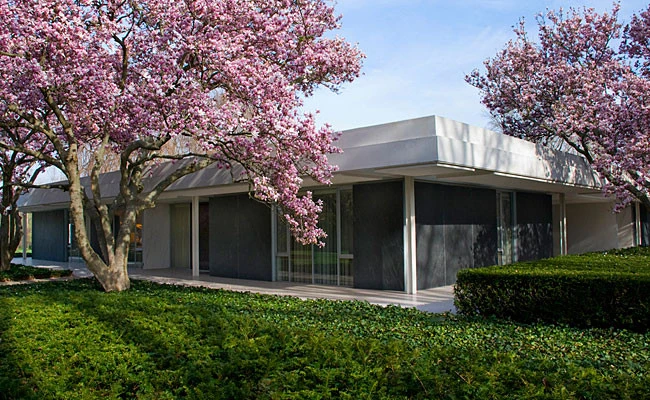Miller House diseñada por Eero Saarinen