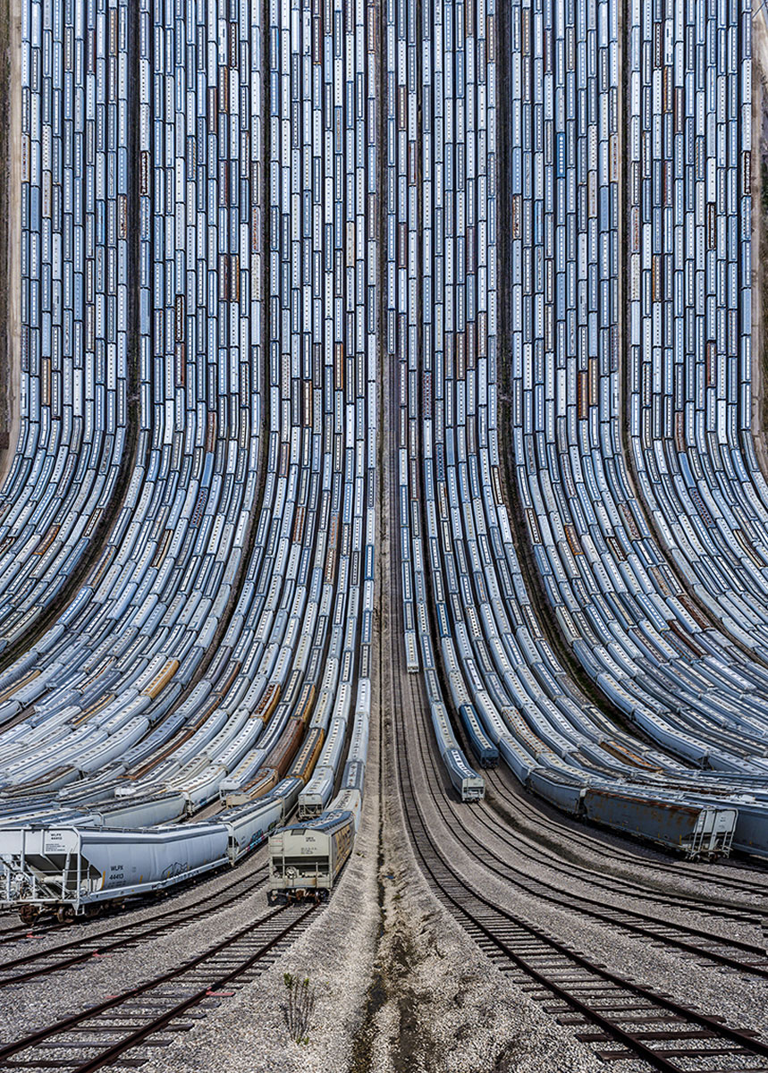 trenes de la serie flatland 