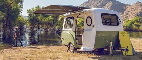 Happier Camper diseña una caravana retro camaleónica