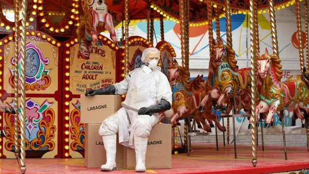 carnicero en el tiovivo