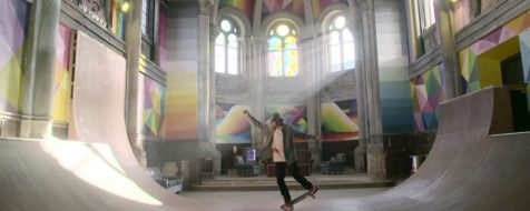 La «Iglesia Skate» asombra al mundo desde tierras asturianas
