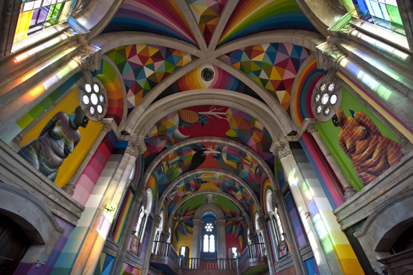 cúpula iglesia llanera, oviedo