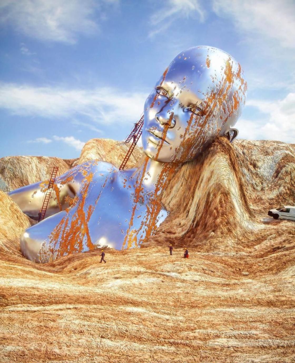 imagen inquietante del fotógrafo chad knight
