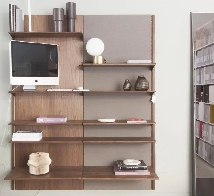 estantería panel system diseñada por finn juhl