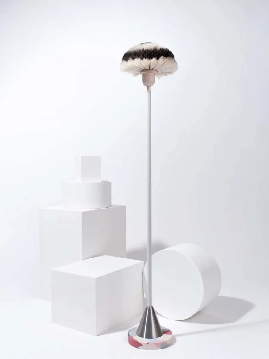 detalle de las formas tubulares adaptadas en la coleccion