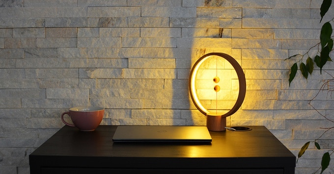 lampara premiada con el design dot award