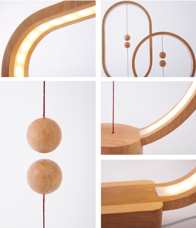 detalles de la lampara heng balance