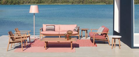 Kettal amplía su mobiliario de exterior con Riva, de Jasper Morrison