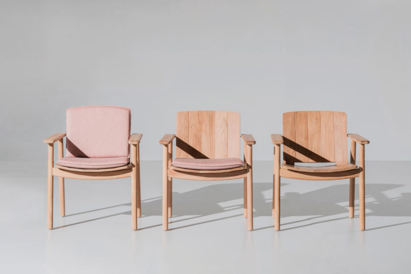 sillas de la serie riva de jasper morrison para kettal