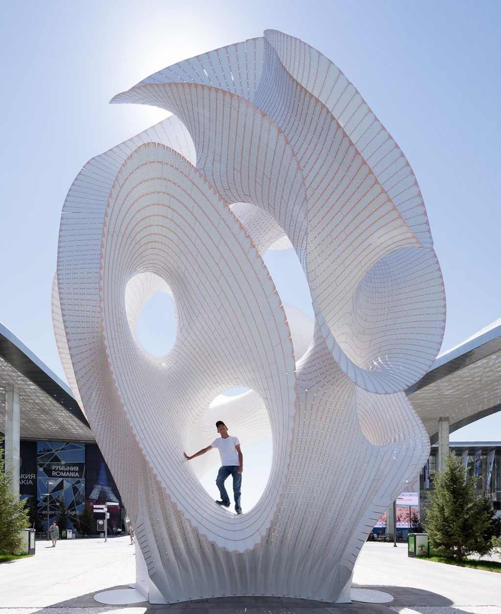 Instalacion diseñada por el estudio neoyorkino Theverymany