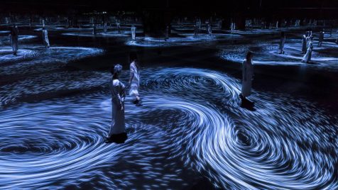 Los vórtices digitales de teamLab como metáfora de la vida